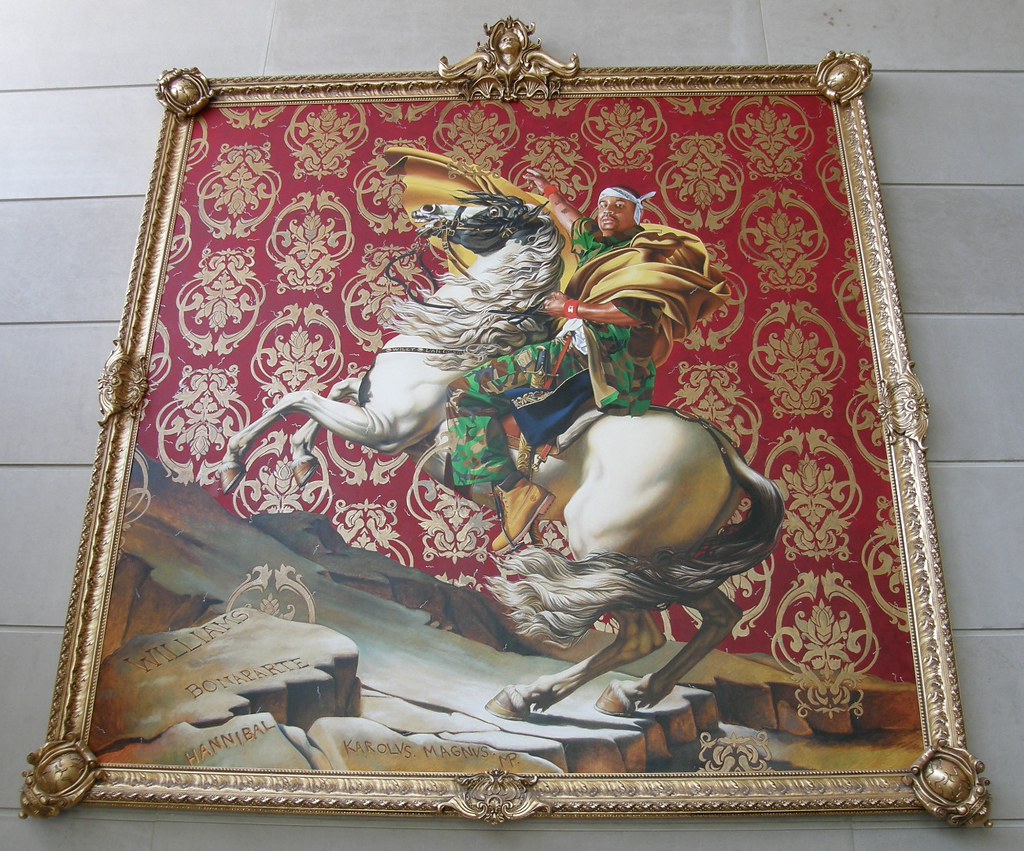 Kehinde Wiley 'Napoleon Leading the Army over the Alps'