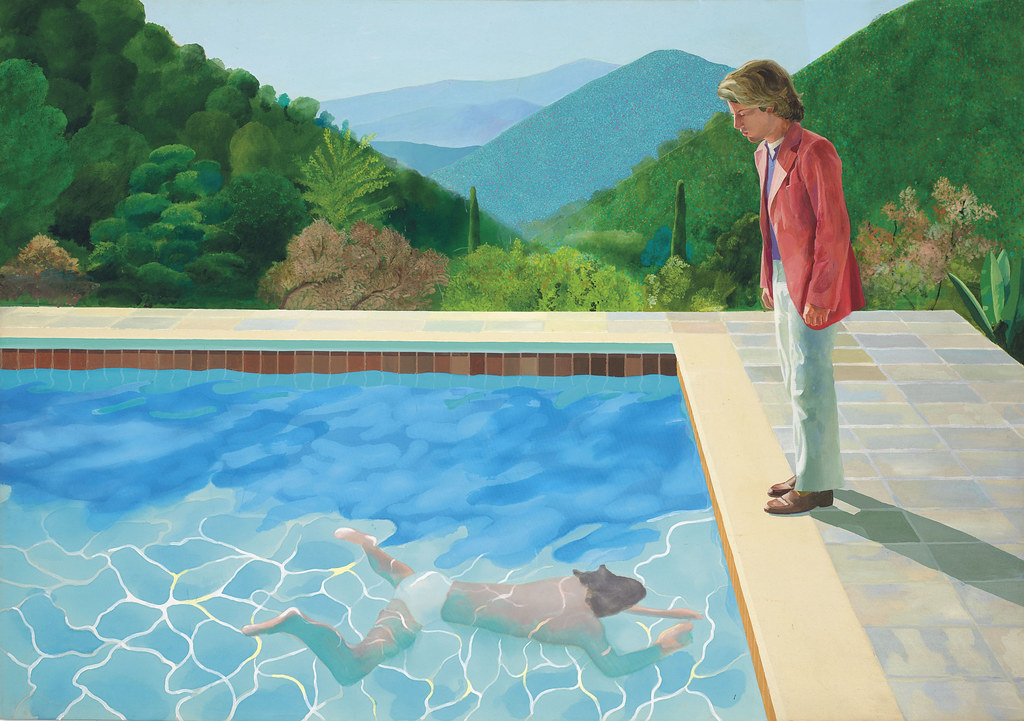 David Hockney 'Portrait of an Artist (Pool with Two Figures)'